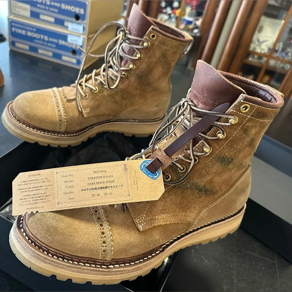 ROLLING DUB TRIO
FORESTER II BOOT #1276 - DARK
BEIGE SUEDE 10 - Picture 16 of 16